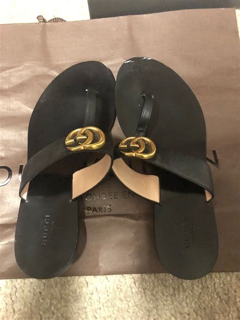 sandal gucci nữ authentic|real authentic Gucci sandals.